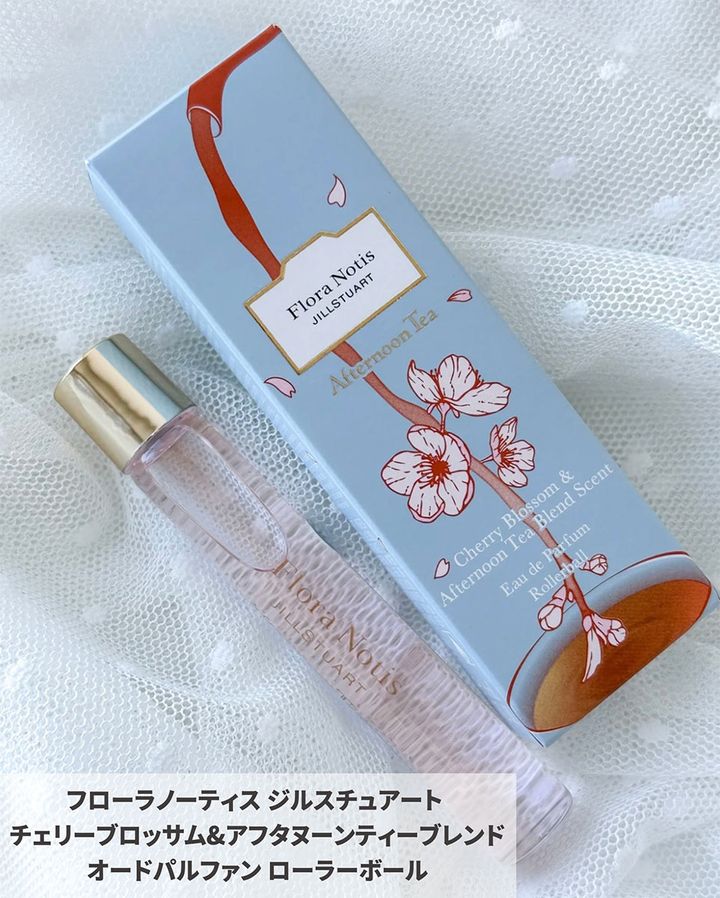 チェリーブロッサム＆アフタヌーンティーブレンド オードパルファン ローラーボール