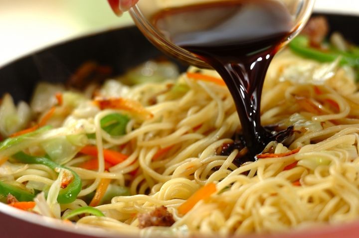 オムそばの作り方3