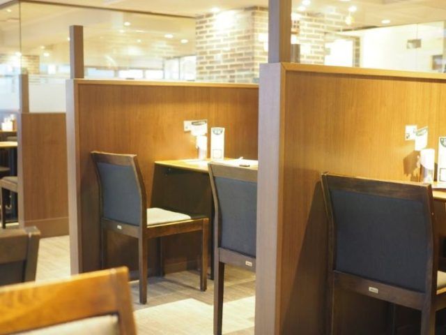 珈琲館 店内の席