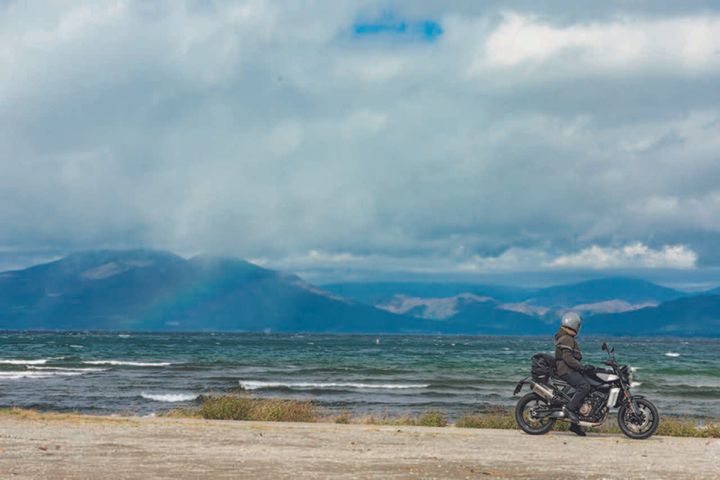 温泉と猪苗代湖で締めくくる旅｜寒冷地ツーリング