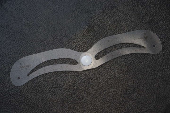 時短美人 美眉テンプレート アーチ