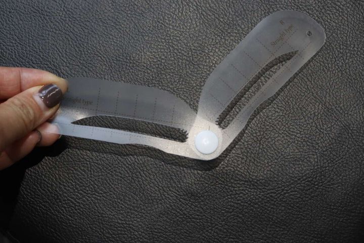 時短美人 美眉テンプレート 角度調整