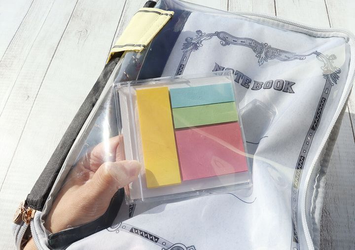 ツバメノートポーチ付録クリアポケット