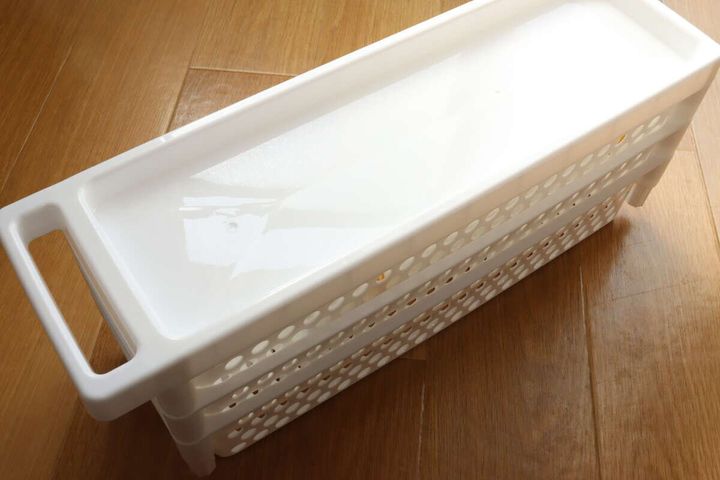 ダイソー 組み立て式ラック 4段 収納