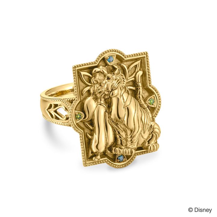 迫力ある躍動感が魅力！手元で感じる『アラジン』のお守りリング