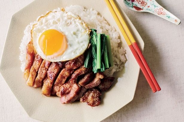 焼き豚のっけめし (C)りん／KADOKAWA