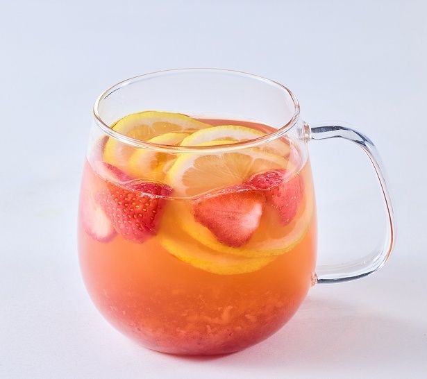 「あまおうクラフトレモネード(HOT)」