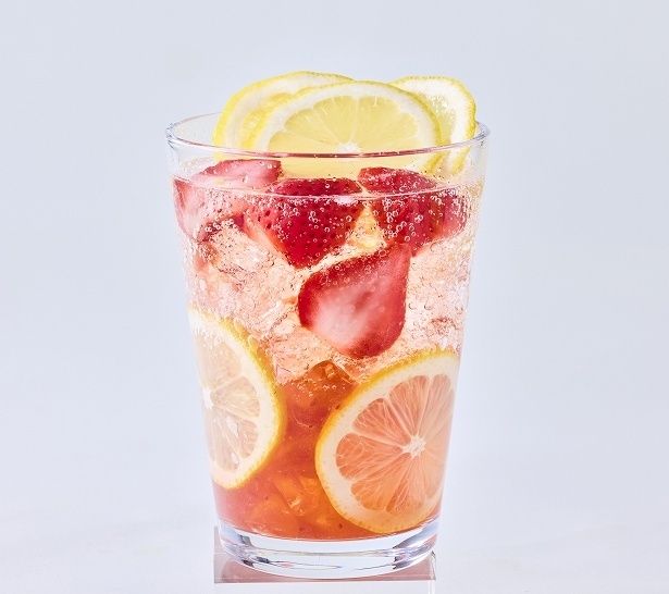 「あまおうクラフトレモネードソーダ(ICE)