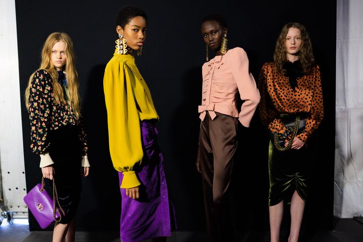 ヴァレンティノ 2026年春夏コレクションのバックステージにて。