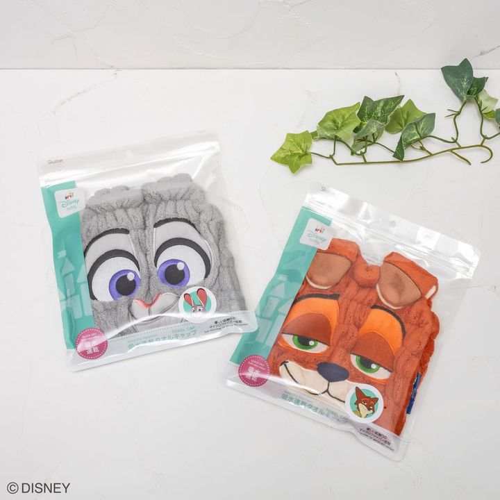 スケーター ディズニー『ズートピア』吸水速乾タオルキャップ パッケージ