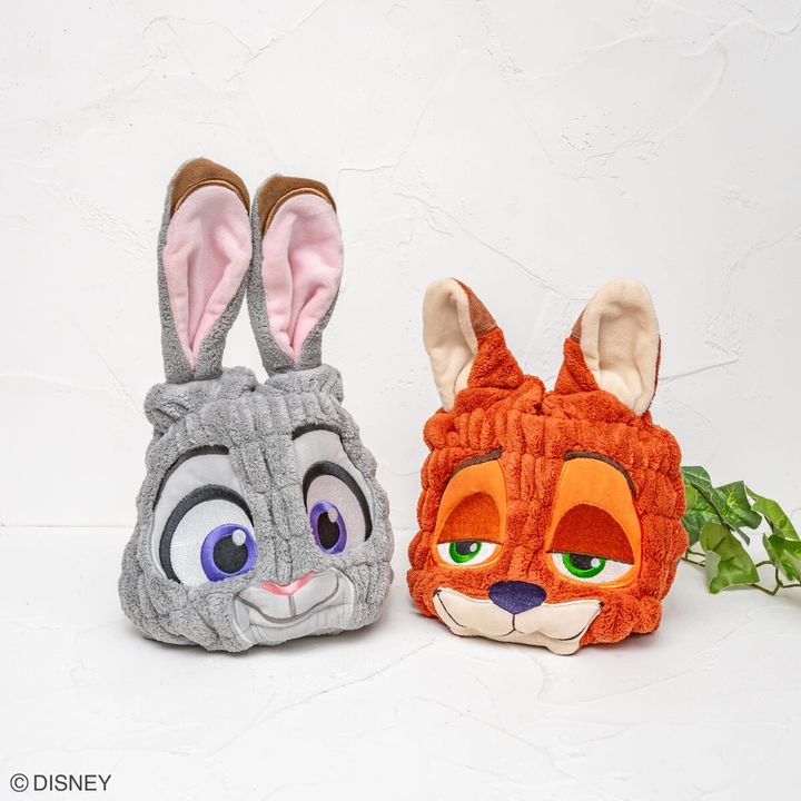 スケーター ディズニー『ズートピア』吸水速乾タオルキャップ メイン