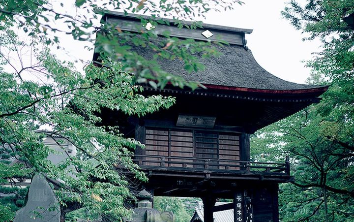 鎌倉時代に創建され、一時期荒廃していたが、武田信玄が再興した乾徳山恵林寺。