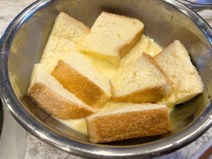 卵液を使わない『フレンチトースト』の作り方♡海外で話題のレシピが簡単＆激ウマでした！