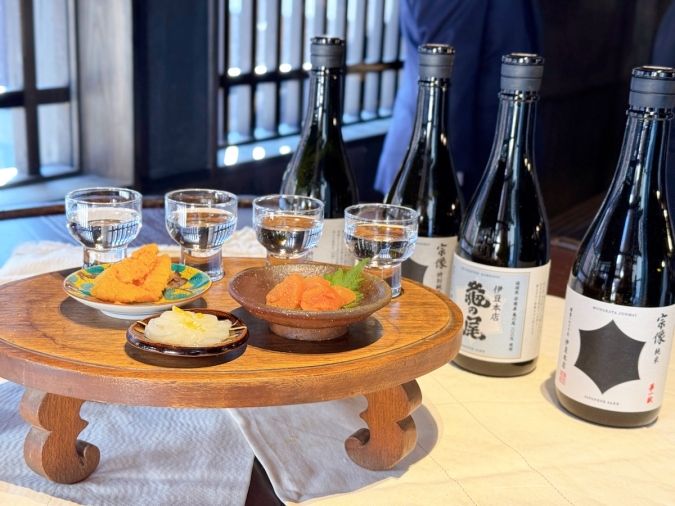 福岡 宗像 酒蔵 伊豆本店 飲み比べ