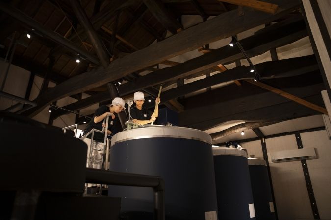 福岡 宗像 酒蔵 伊豆本店／酒造りの様子イメージ