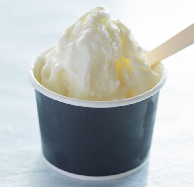 『福岡 宗像 酒蔵 伊豆本店』宗像ジェラート塩ミルク味