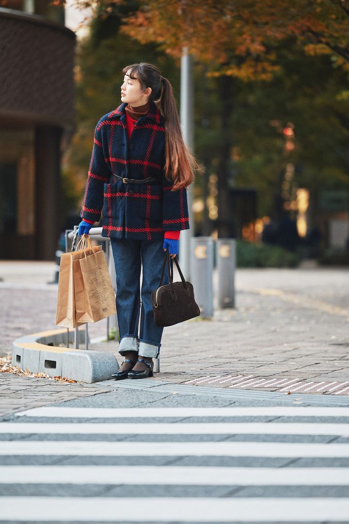 冬デニムとニットのこなれて見える好相性コーデ10選