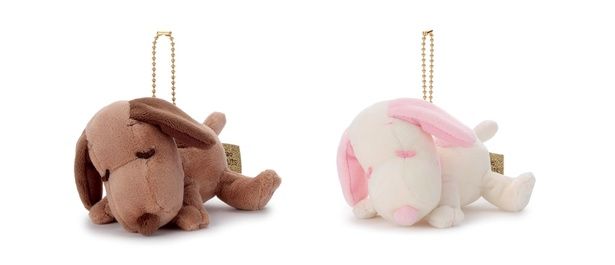 「Cacao すやすやフレンド ボールチェーンマスコット スヌーピー」(各2200円)