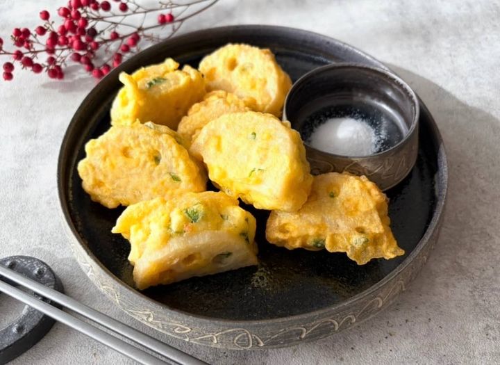 れんこん挟み揚げ