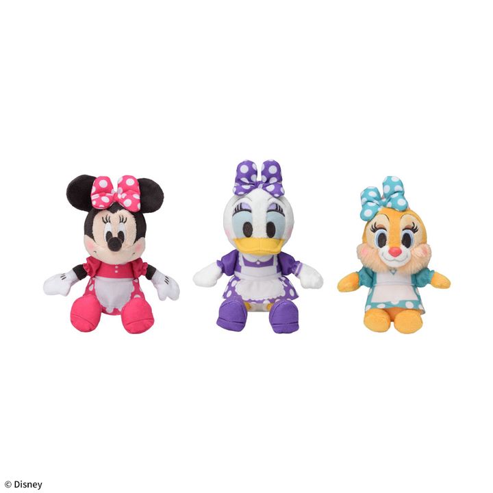 ミニーマウス＆デイジーダック＆クラリス 赤いほっぺ マスコット ～GO FOR IT!～