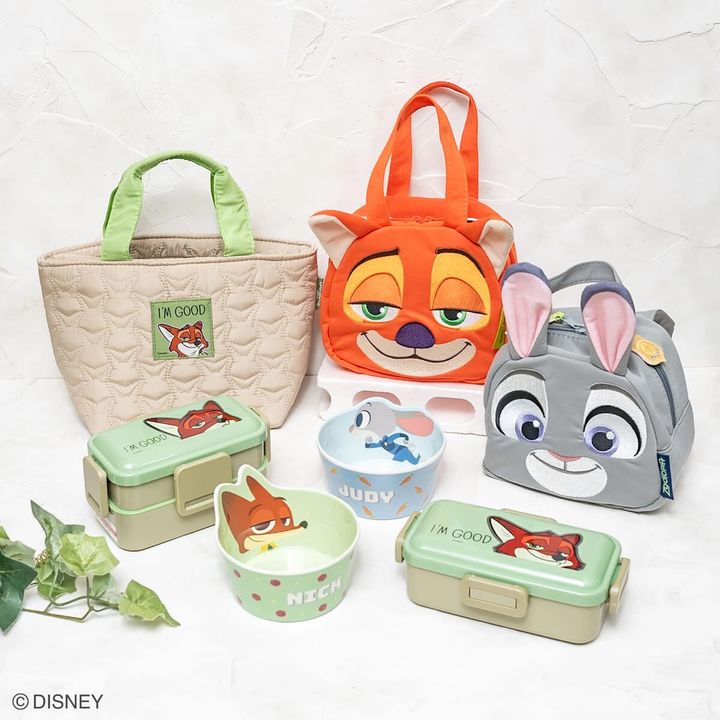 ズートピアのランチグッズなど
