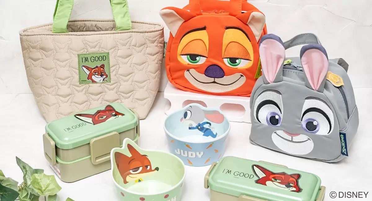 ニックのお弁当箱やジュディのバッグ！スケーター ディズニー 