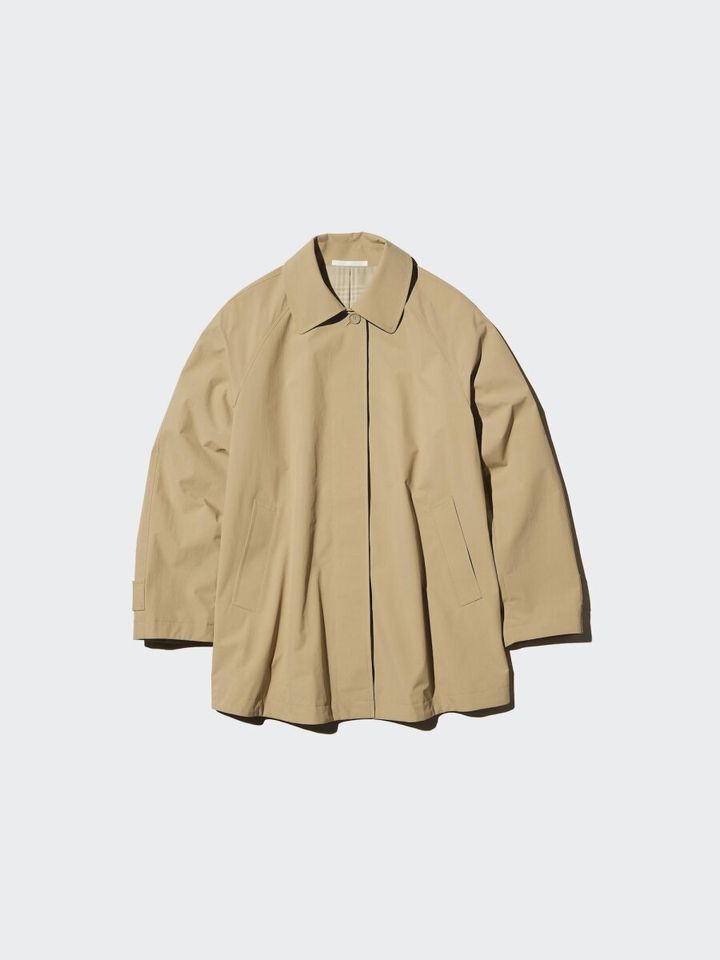 2026ユニクロ女性おすすめステンカラーショートコート