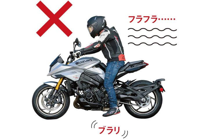 公道をスマートに走るための基本テクニック【ふらふらしない発進をマスターしよう！】