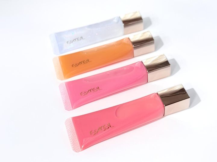 画像: 【エクセル】「パンプフルドロップ」全4色 上から〈FD01 アプリコットジュレ〉、〈FD02 ピーチデュー〉、〈FD03 マンゴーグラッセ〉、〈FD04 ソーダホリック〉各¥1,760（税込）