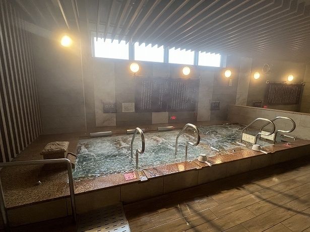 「ほぐし」や「めぐり」など風呂の種類が多いのも魅力