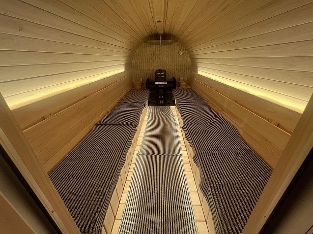 プライベート感のある空間で静かに温度を楽しもう