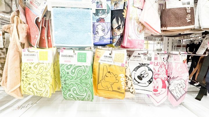100均のバンダナはおしゃれで使える！【セリア・ダイソー・キャンドゥ】