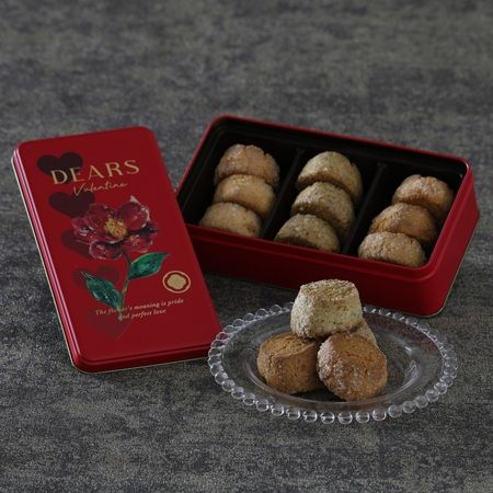 「DEARS」から、甘過ぎない大人のバレンタイン限定ディアマンクッキー缶が登場