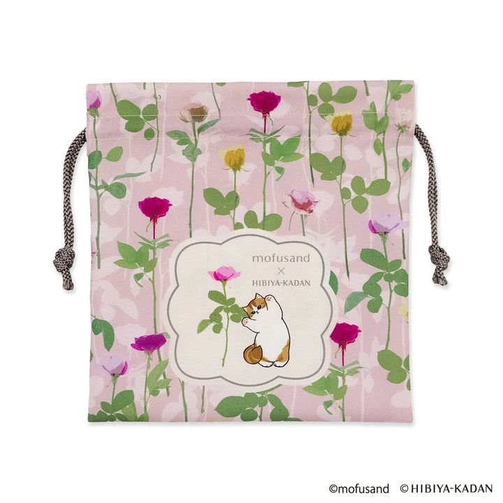 巾着M［バラ］
