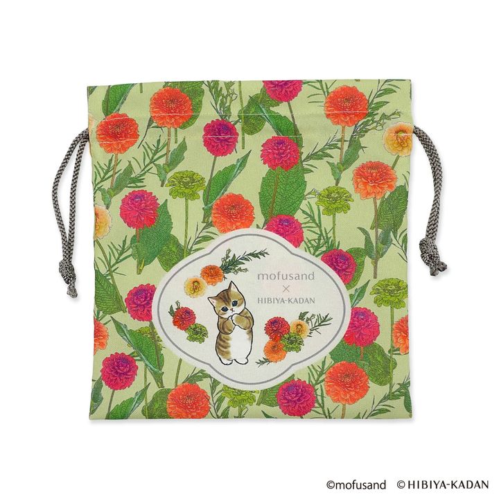 巾着M［ダリア］