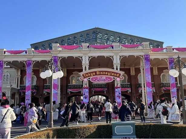 エントランス前の様子