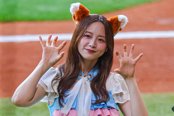 森香澄さん（2025年07月05日撮影、時事通信フォト）