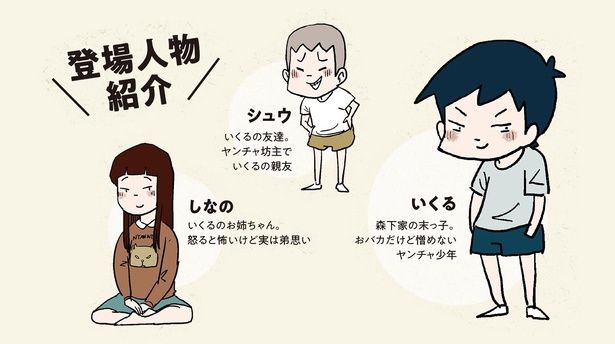 登場人物紹介 （C）仲曽良ハミ／KADOKAWA