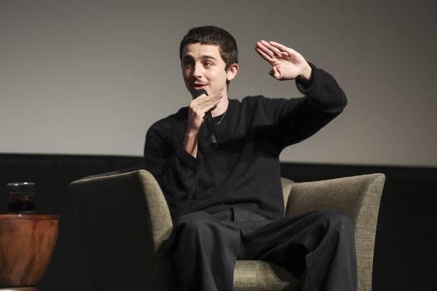 「夢を見ること」について、自身の境遇も交えながら話すティモシー・シャラメ Photo credit: Todd Williamson/January Images