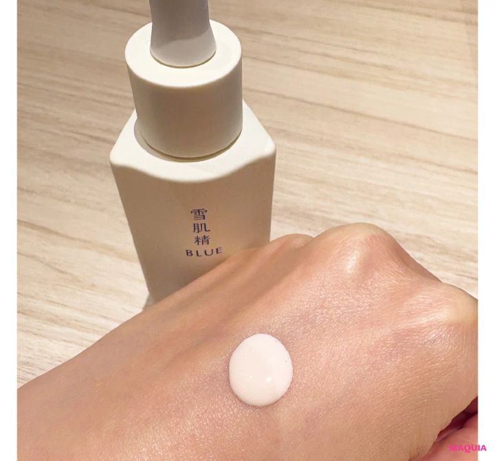 2月16日（月）発売 雪肌精 BLUE デューイー フレッシュ デイ セラム テクスチャー