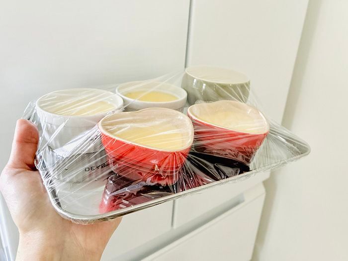 蒸し器もオーブンも使いません！『フライパン』で絶品プリンができちゃった♡【作ってみた】