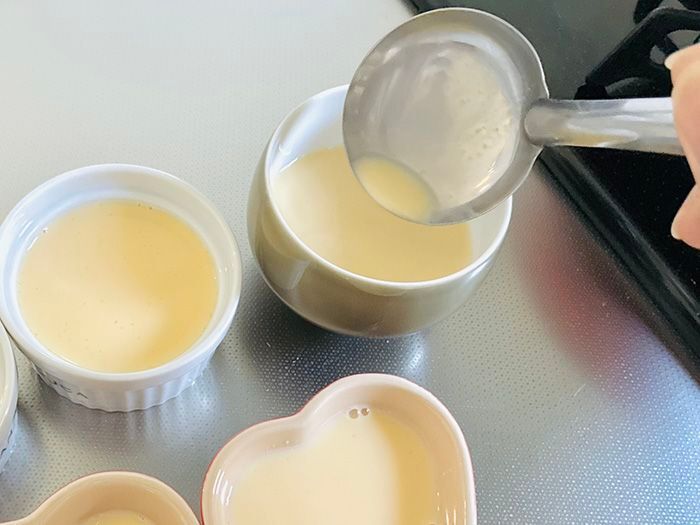 蒸し器もオーブンも使いません！『フライパン』で絶品プリンができちゃった♡【作ってみた】