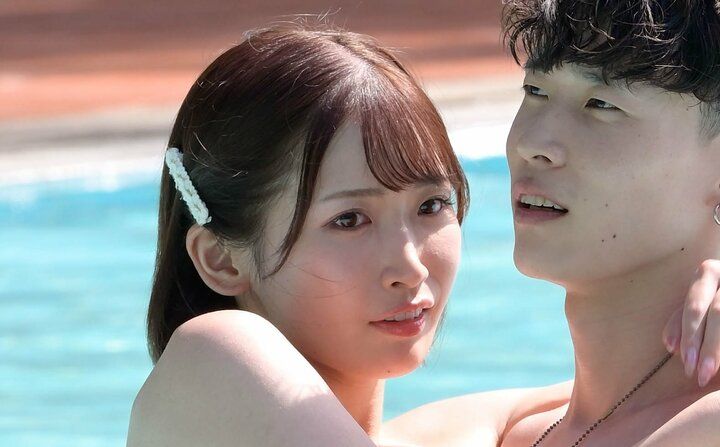 【写真・画像】シンクロ水泳経験→人気セクシー女優に…26歳美女、4人の男性にモテまくり驚き「え、私ですか！？」 2枚目