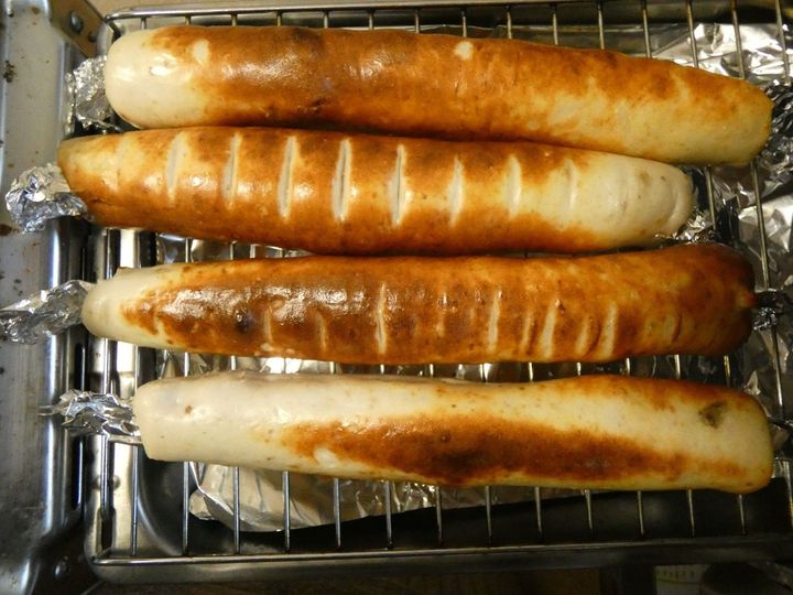 香ばしくてもっちり弾力がうまい！「自家製ちくわ」