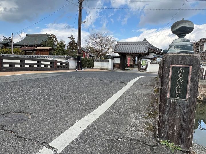 「小豆とぎ橋」があったと思われる付近