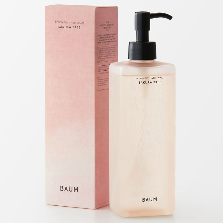 バウム アロマティック ハンドウォッシュn サクラツリー 300ml ￥4,400円（2月5日より限定発売）