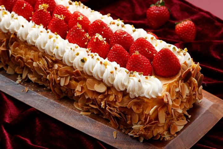 平日のタイムサービスでナポレオンパイをご用意