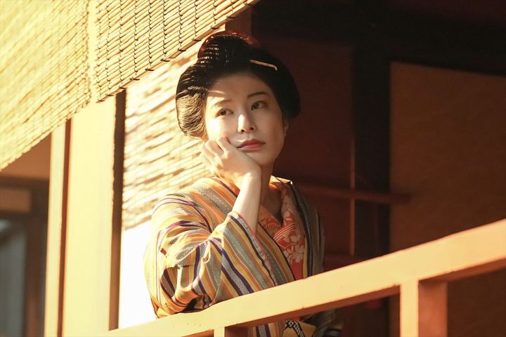 連続テレビ小説『ばけばけ』なみ（さとうほなみ）をとらえた場面写真 （C）NHK width=
