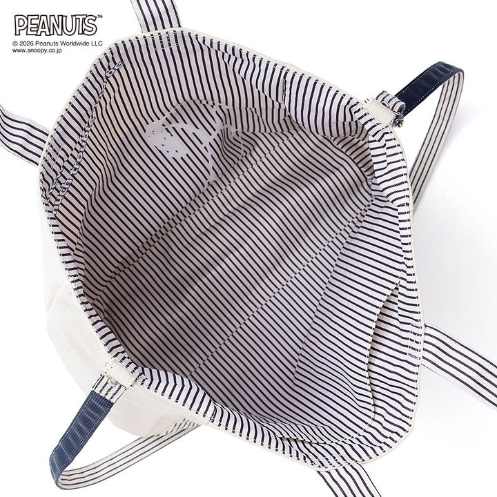 オーバーオールデザインぬいぐるみ収納トートバッグ3