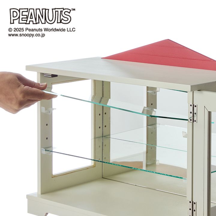 背面ミラーの卓上コレクションケース3